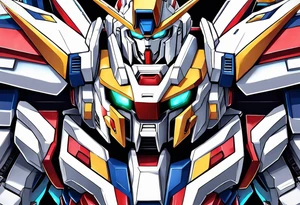 Gundam tattoo idea