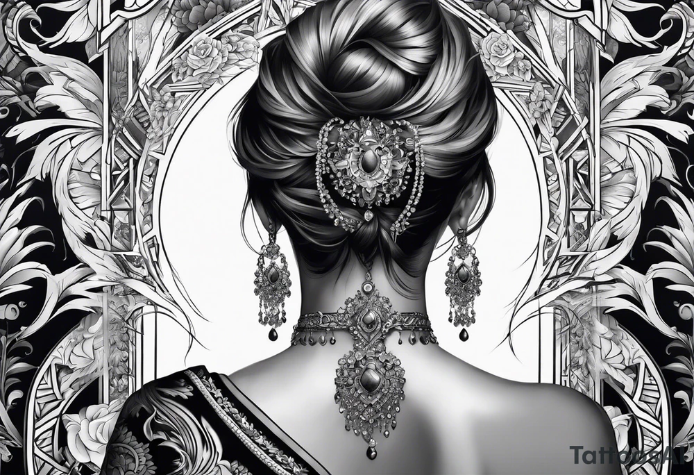 Full back tattoo covering the whole back tattoo idea