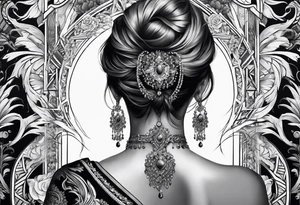 Full back tattoo covering the whole back tattoo idea