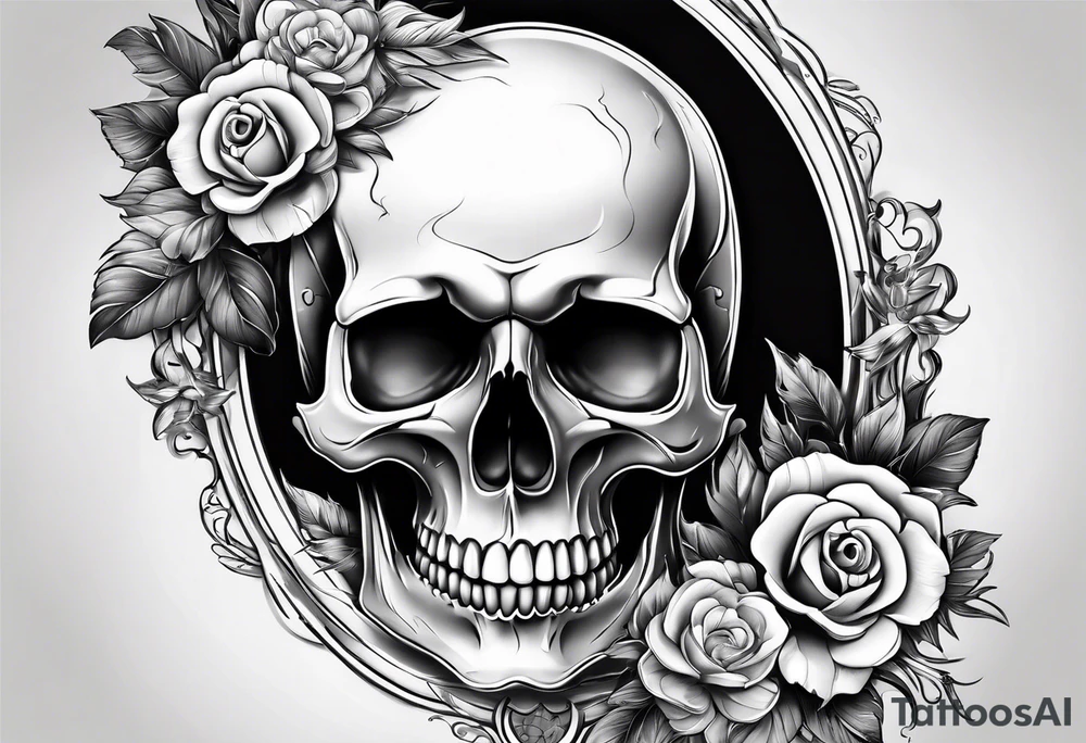 skull tattoo idea