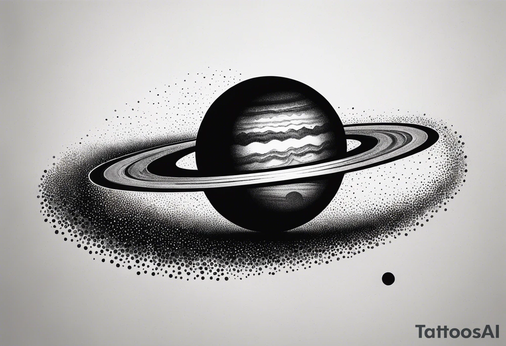 simple jupiter tattoo design tattoo idea