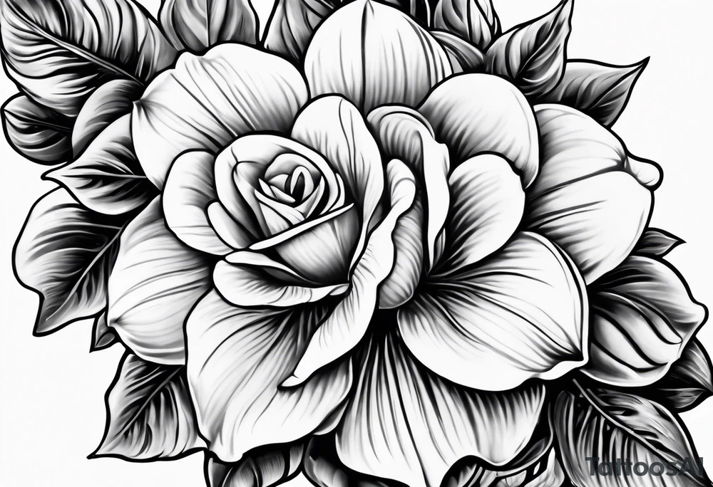 lilac tattoo idea