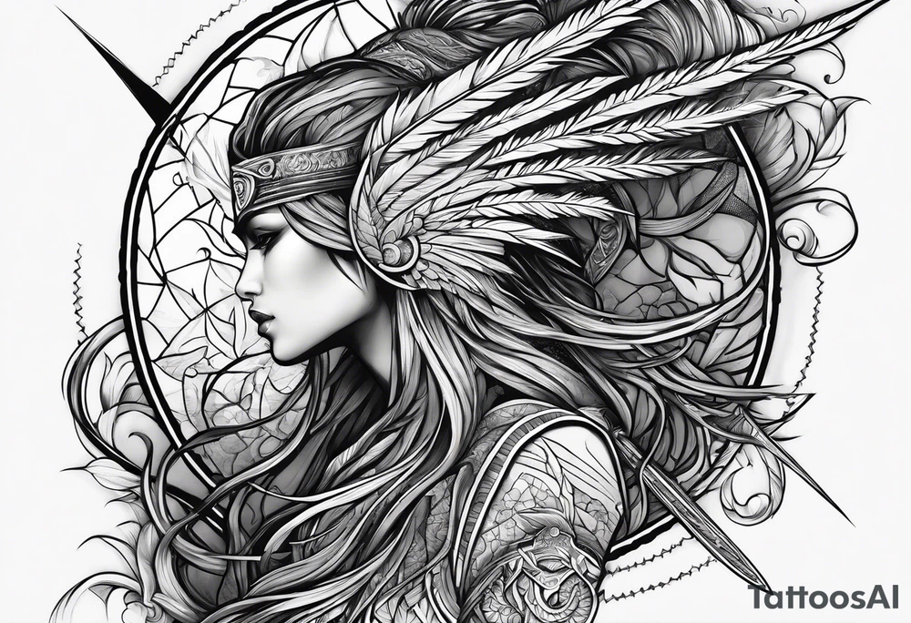 Lance of Longinus tattoo idea