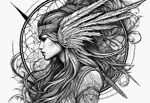 Lance of Longinus tattoo idea