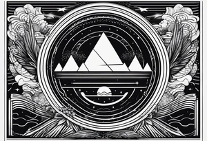 electromagnetic spectrum tattoo idea