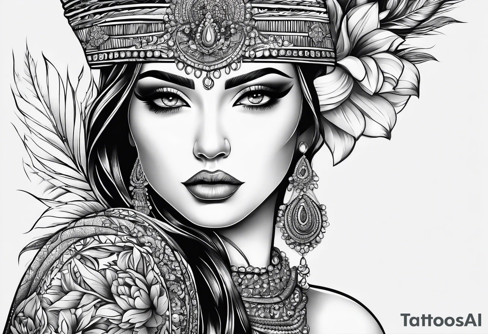 mãos duas filhas tattoo idea