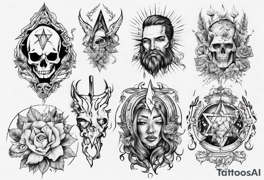 el nacimiento de Adam tattoo idea