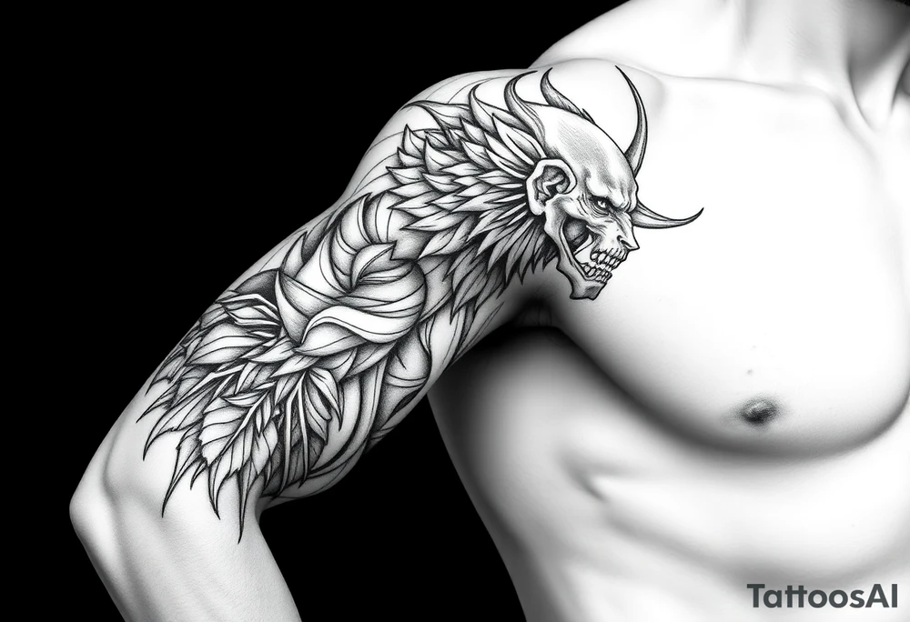 I am a mentally strong person who has lived a lot of heart ache tattoo idea