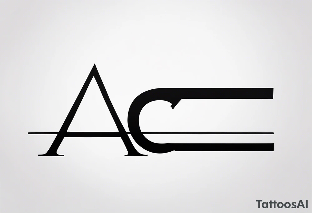 Initials: A C C A
On the band of my forearm tattoo idea