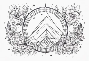 Sparkles tattoo idea