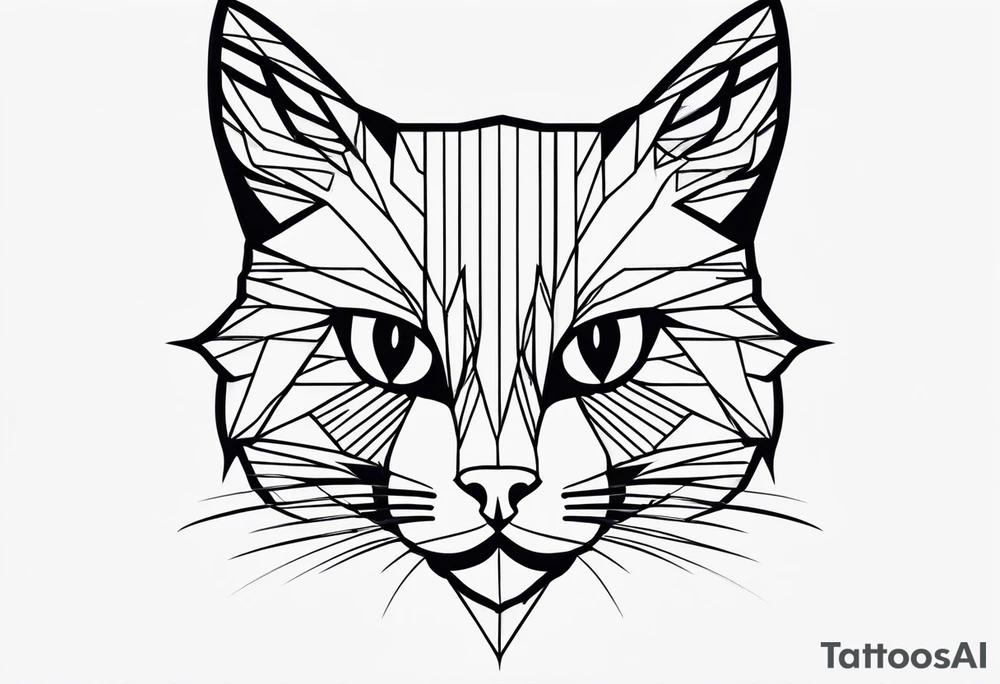 Black Cat tattoo idea