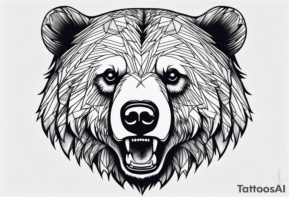 grizzly bear tattoo idea