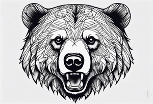 grizzly bear tattoo idea