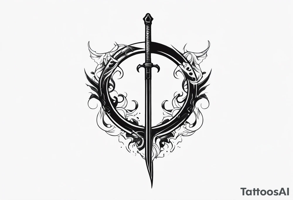 Sinister Scythe tattoo idea