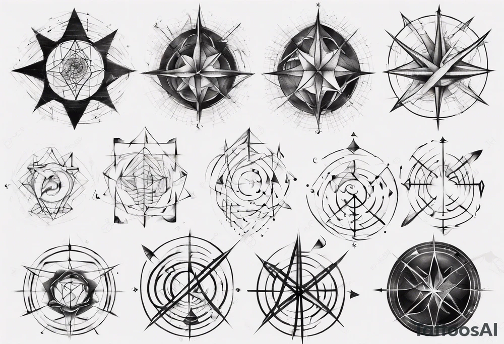 Friendship graph mathematically correct tattoo idea