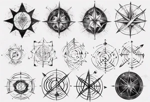 Friendship graph mathematically correct tattoo idea