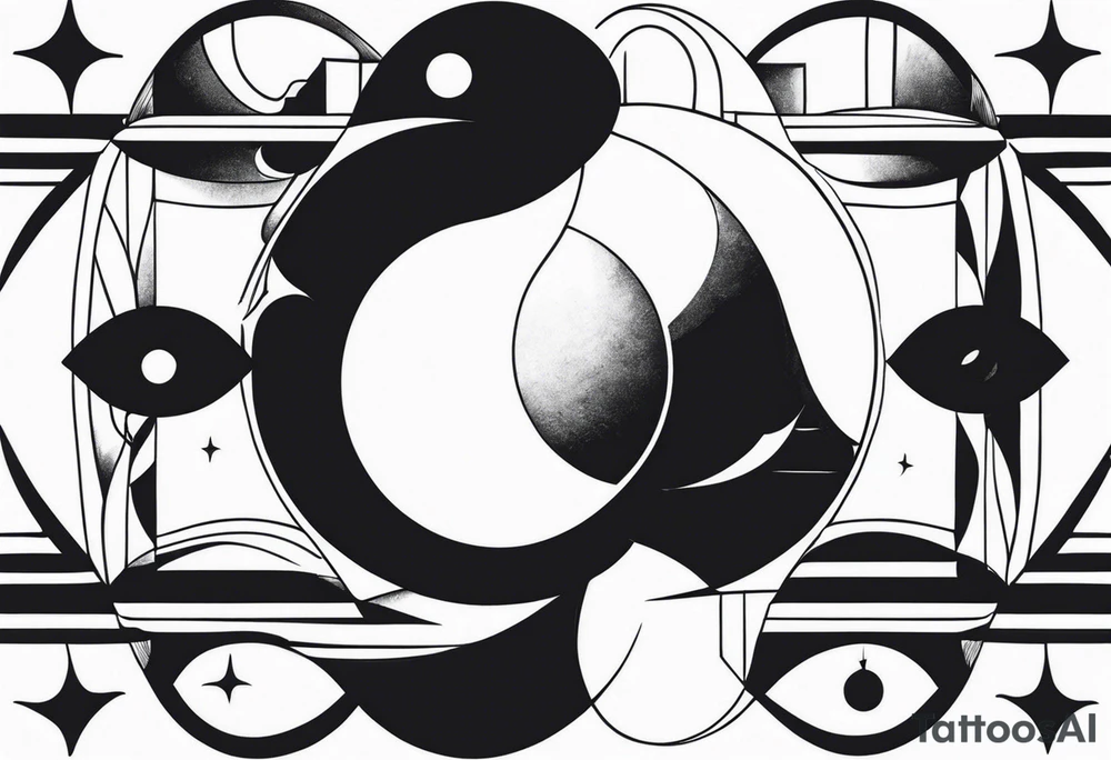 My escher eclipse tattoo idea