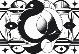 My escher eclipse tattoo idea