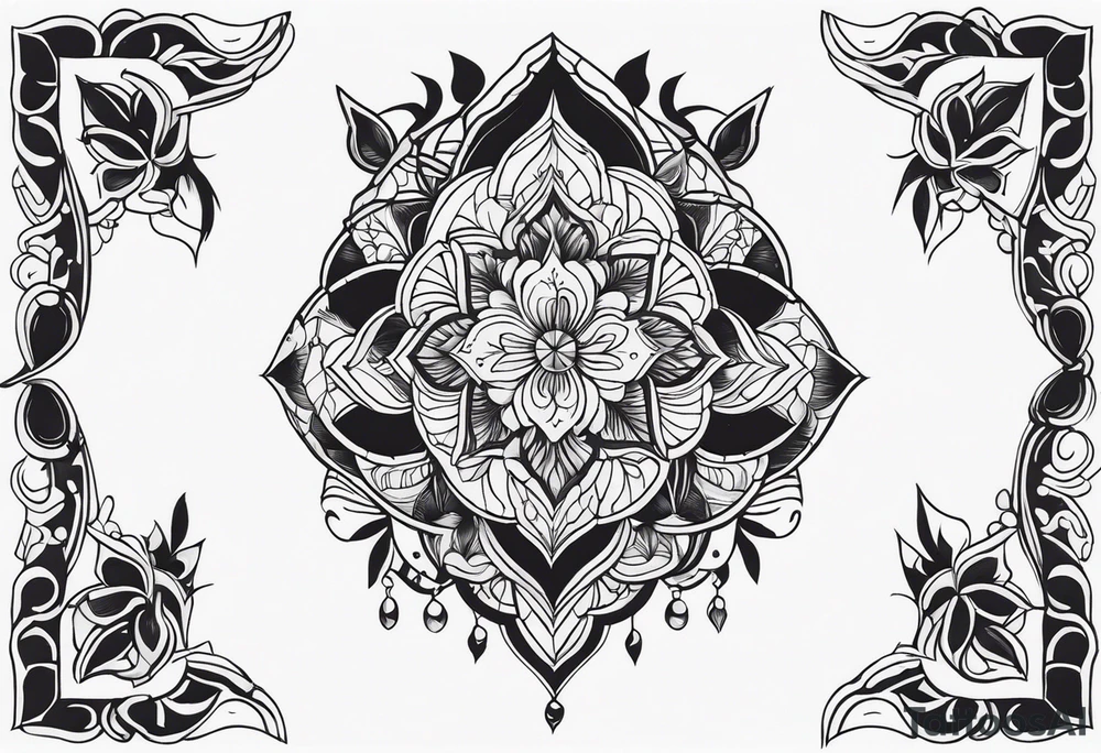 Скелет tattoo idea