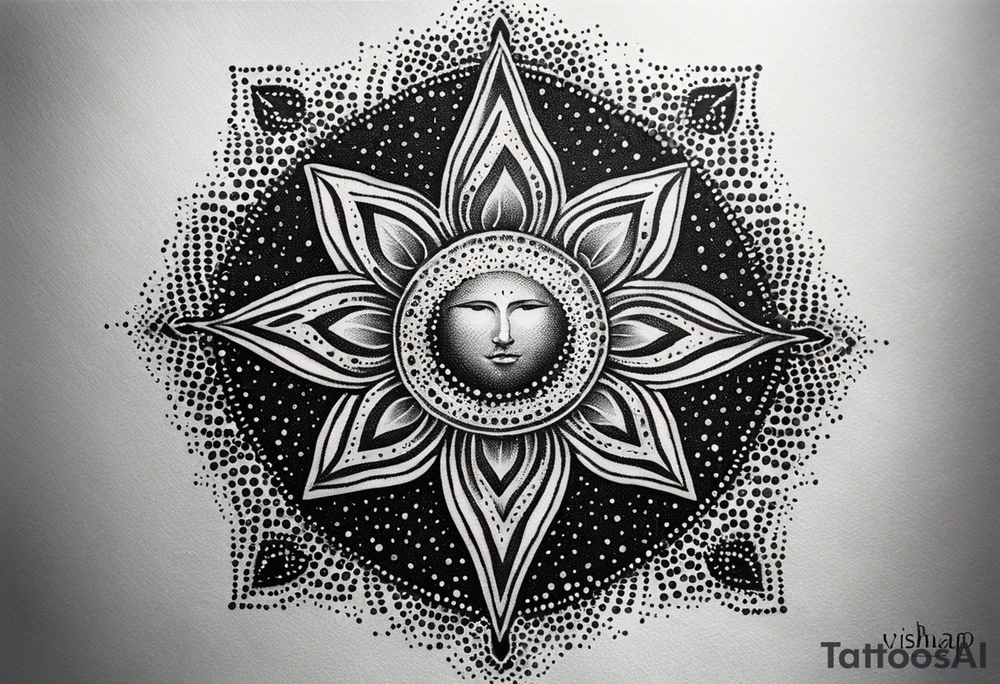 strength, small, sun cross ,  elegant, 
 vishap tattoo idea