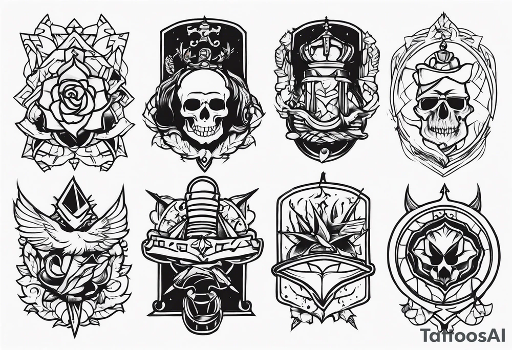 Agression tattoo tattoo idea