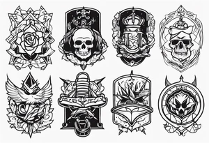 Agression tattoo tattoo idea