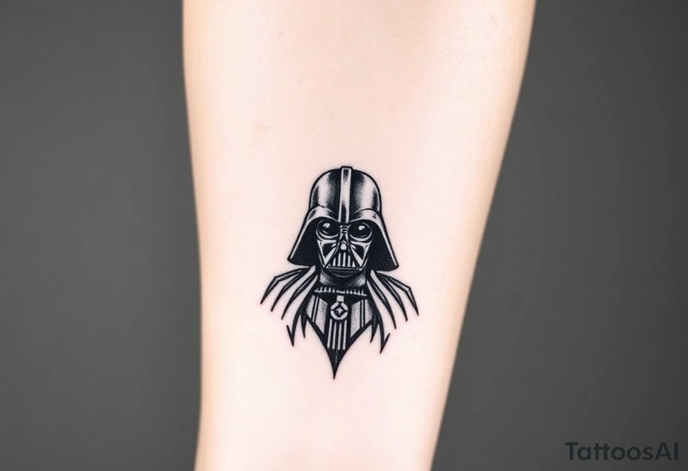 deck o f cards, Darth vader tattoo idea