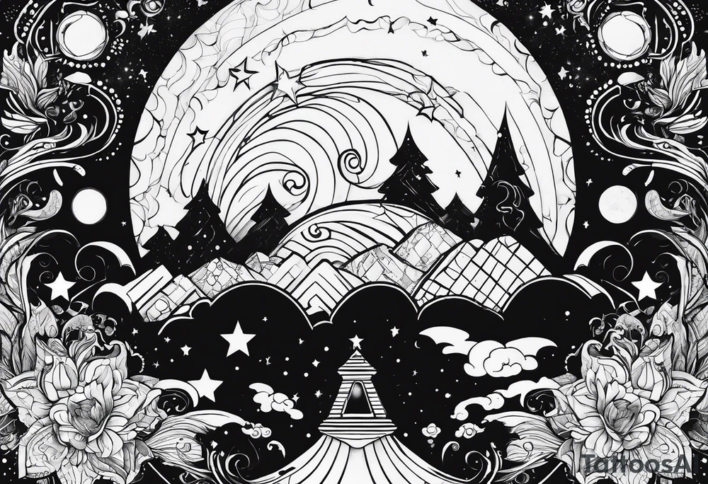 With all my heart and all my soul, to the end of the universe. To infinity and beyond tattoo idea