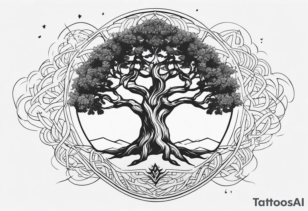 Yggdrasil tattoo idea