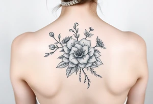 Flor de lótus, livros, vinhos, cafés, viagens e signo de gêmeos tattoo idea