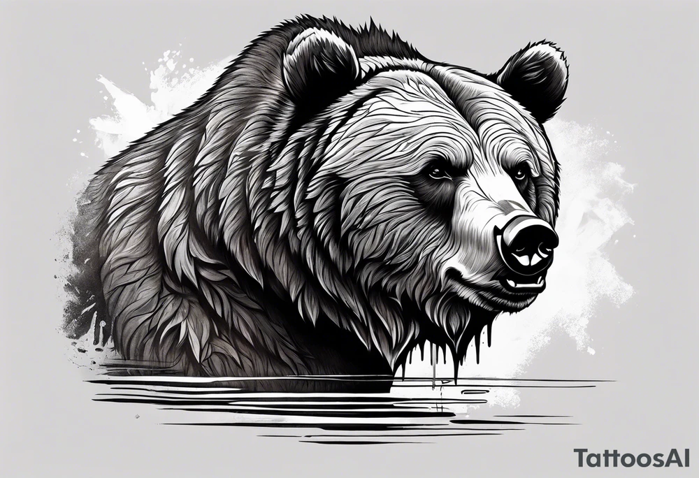 Grizzly tattoo idea