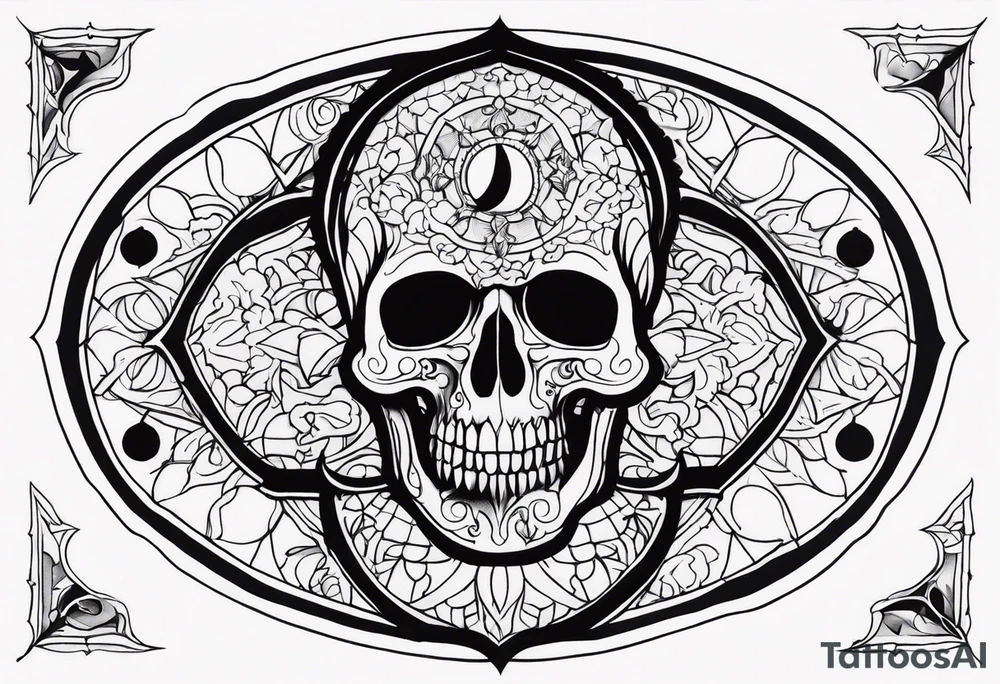 death and beauty, Eldridge horror, astrology tattoo idea