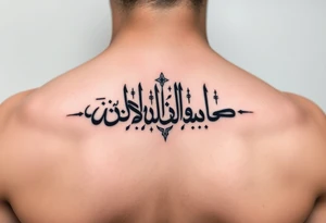 Maktub  in arabic tattoo idea