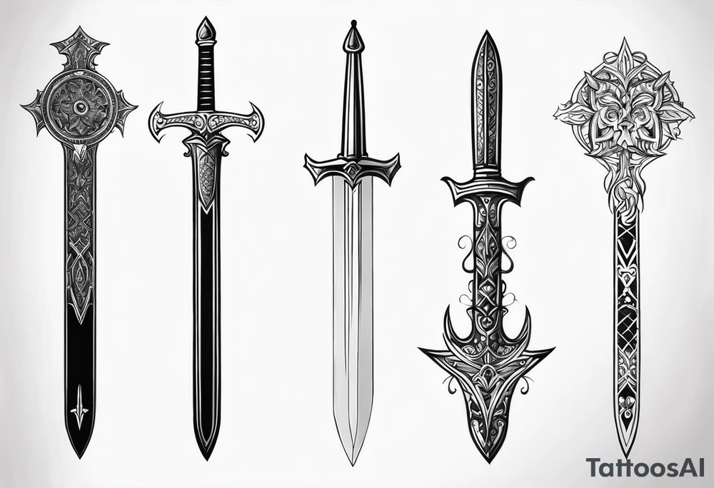 Sword tattoo idea