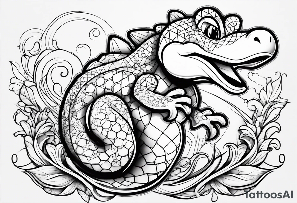 Yoshi tattoo idea