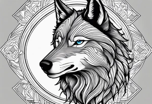 Christian, Phoenix, strong, shy , wolf mind, grey character tattoo idea
