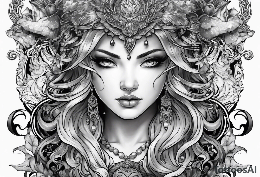 Neptun tattoo idea