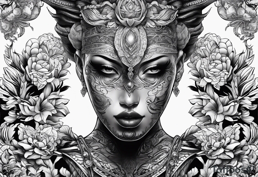 Ein Mann mit umhang tattoo idea