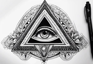 illuminati tattoo idea