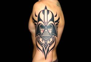 Darth Vader Empire and Sith tribal tattoo. tattoo idea