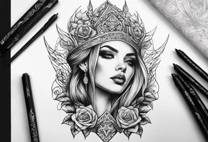Gothic Sleeve tattoo idea