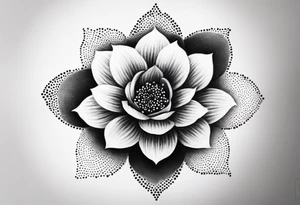 “Produce a series of minimalist flower tattoos, each representing different blooms with a focus on simplicity and beauty.” tattoo idea