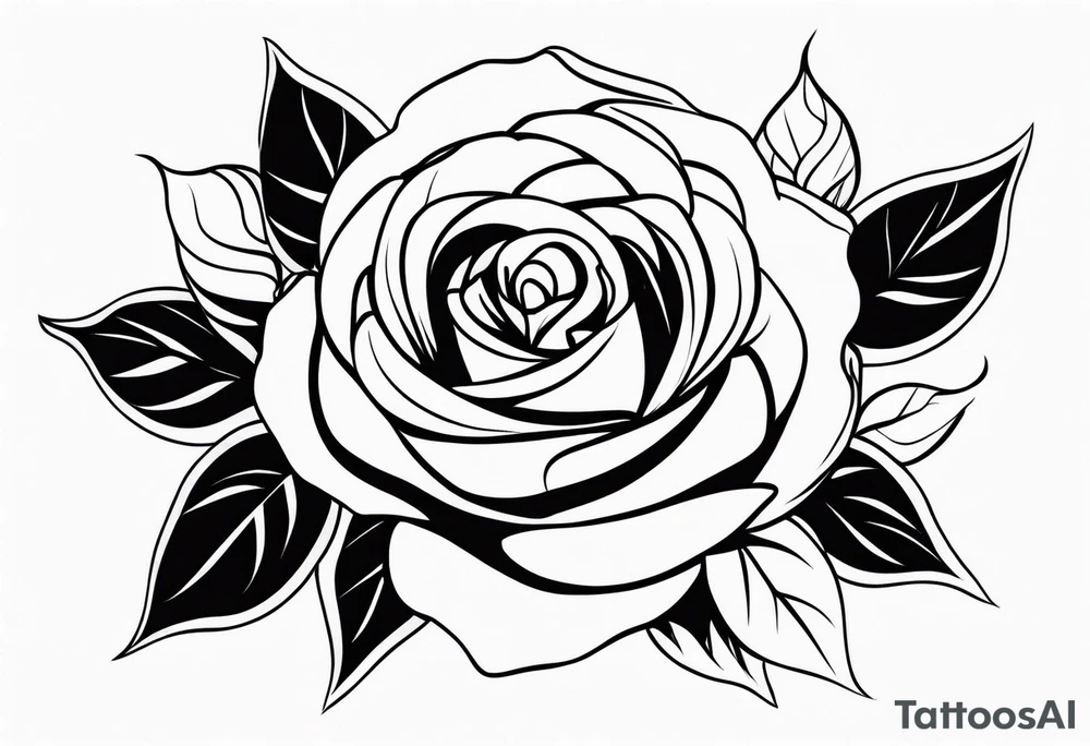 ROSE BOUQUET tattoo idea