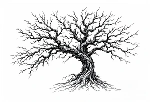 Tree tattoo idea
