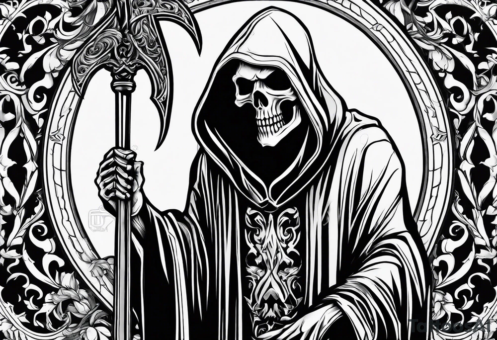 GRIM REAPER tattoo idea