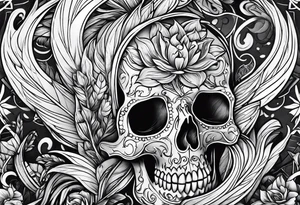 Gravestond without cross tattoo design tattoo idea
