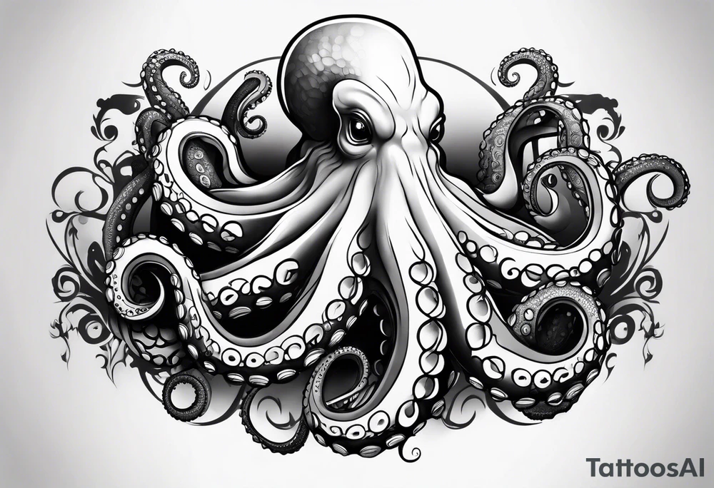 octopus tattoo idea