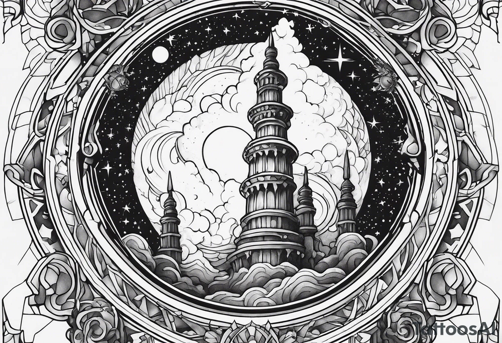 Pillars of creation tattoo idea