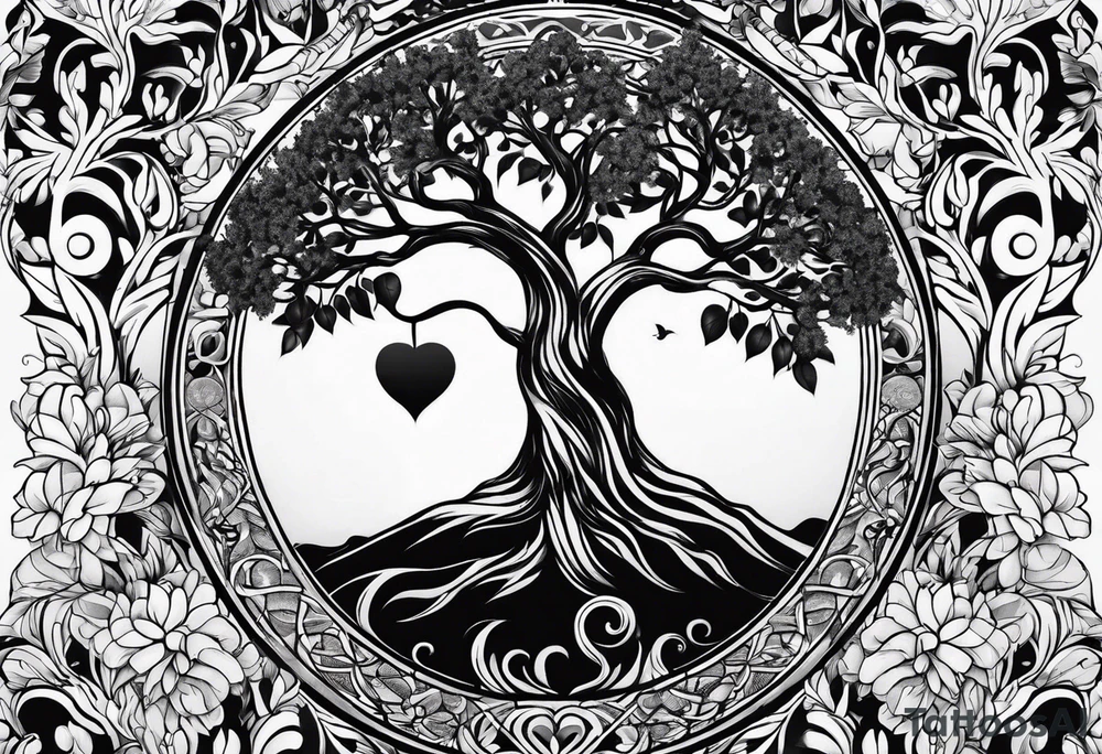 Tree of life tattoo idea