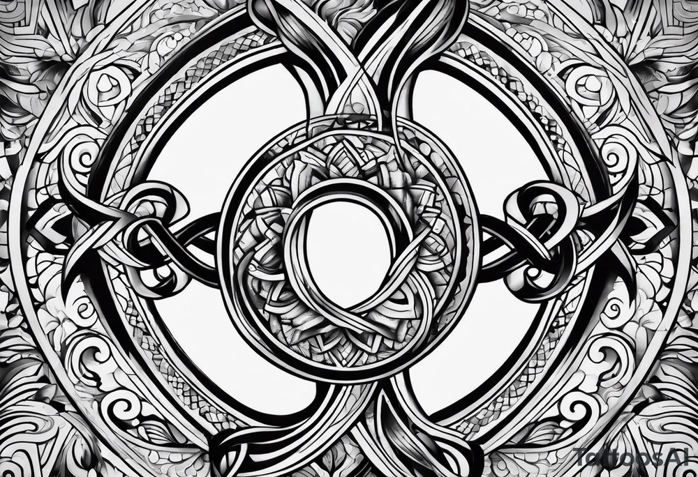 infinity symbol tattoo idea